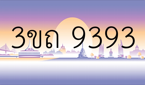 3ขถ 9393